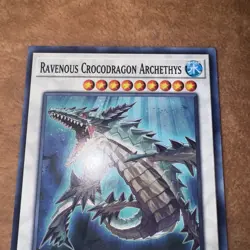 🔥 YUGIOH RAVENOUS CROCODRAGON ARCHETHYS MP21-EN067 COMMON 1ST ED NM 🔥 - Image 2