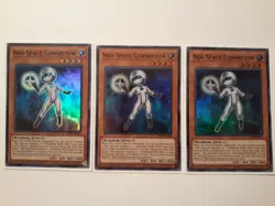 Yugioh | 3x | Neo Space Connector | SOFU | Limited Edition | Super Rare | NM - Image 1