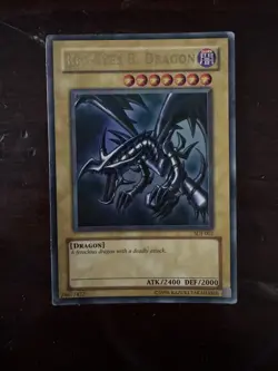Red-Eyes Black Dragon - Yugioh TCC - Ultra Rare - LP- Unlimited Ed - Free UK P&P - Image 1