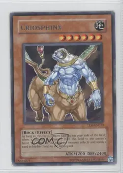 R - Criosphinx YuGiOh The Lost Millenium #TLM-EN013 2005 READ - Image 1