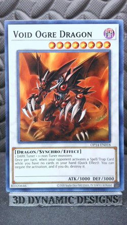 | Yugioh Void Ogre Dragon OP14-EN018 Ots Tournament Pack 14 NM 🔥 | - Image 1