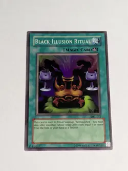 Yugioh Black Illusion Ritual MRL-051 Super Rare Unlimited NM - Image 1
