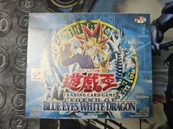 Yugioh LOB Legend of Blue Eyes White Dragon 1st Edition Sealed Asian English Box - Image 1