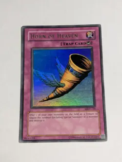 Yugioh Horn of Heaven MRD-130 Unlimited Ultra Rare LP - Image 1