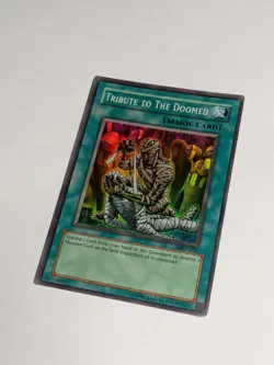 Yugioh Tribute to the Doomed MRD-057 SUPER Rare VLP/NM - Image 3