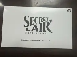 MTG Secret Lair ~ Showcase: March of the Machine Vol. 3 ~ Halo FOIL ~ Sealed! - Image 1