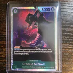 Dracule Mihawk OP12-030 SR English One Piece Card Game - Image 1