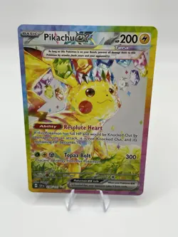 Pokemon Pikachu TCG Surging Sparks EX Card 238/191 Sir - Image 1