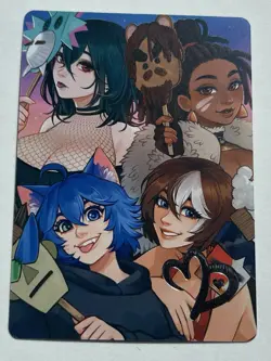 V Card Awakened Worlds Clooless Box Topper 1st Edition Artist Series - Image 1