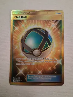 Quick Ball Gold Holo Card 216/202 Pokemon Swsh01 Sword & Shield Secret Rare NM ✨ - Image 2
