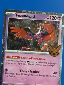 Fezandipiti (Cosmos Holo) 096/167 Trick or Trade Booster Card 2024 Holo - Image 3