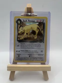Dark Persian 42/82 Team Rocket Uncommon Pokemon Card LP - Image 1