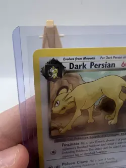 Dark Persian 42/82 Team Rocket Uncommon Pokemon Card LP - Image 5