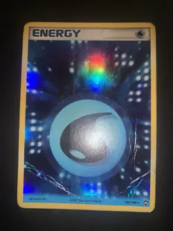 Pokemon Card Energy Water Ex Power Keepers 105/108 Holo Reverse Eng English - Image 1