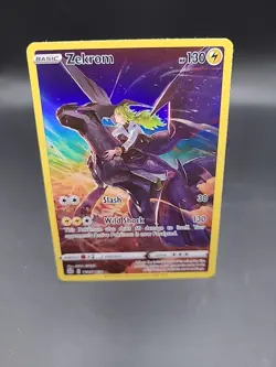 Pokemon TCG Zekrom TG05/TG30 Ultra Rare Card Brilliant Stars Alternative Art - Image 1