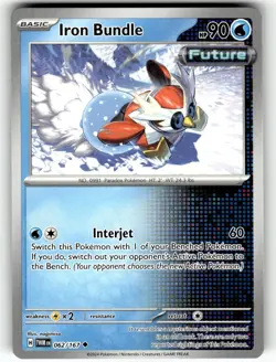 Pokemon Twilight Masquerade Card 062/167 Iron Bundle - Image 1