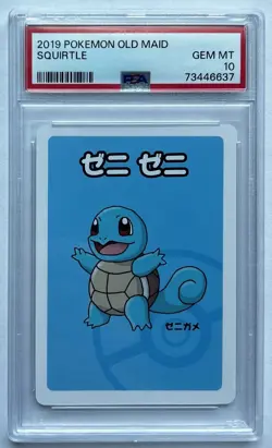 *PSA 10* Squirtle Old Maid 2019 Japanese Pokemon Card 💎 Gem Mint 10 - Image 1