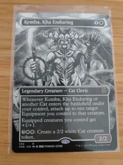 MTG Kemba, Kha Enduring (Showcase) 019 Phyrexia All Will Be One M/NM Free UK P&P - Image 1