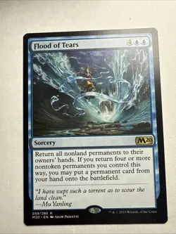 Flood of Tears - Magic 2020 Core Set M20- Magic the Gathering MTG Nice! - Image 1