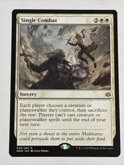 MTG War of the Spark Single Combat 030/264 NM Rare - Image 1