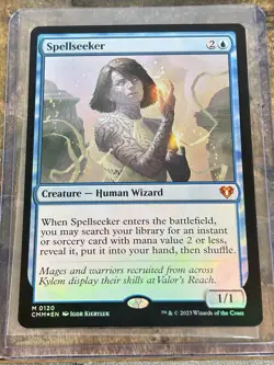 Spellseeker (0120) FOIL Commander Masters LP MTG Magic the Gathering - Image 1
