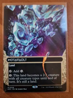 Magic MTG Mutavault EOS 0028 Borderless Regular Rare - Image 1