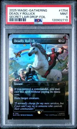 DEADPOOL - RAINBOW FOIL MTG Marvel Secret Lair Complete Set x6 PSA 9 SEQUENTIAL - Image 3