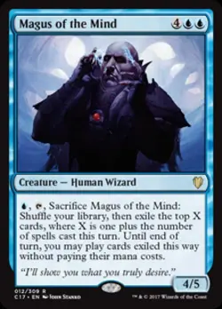 Magus of the Mind - Near Mint MTG Commander 2017 - Image 1