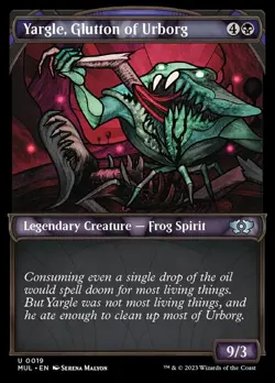 1x Yargle, Glutton of Urborg MTG March of the Machine Multiverse Legends NM Magi - Image 1