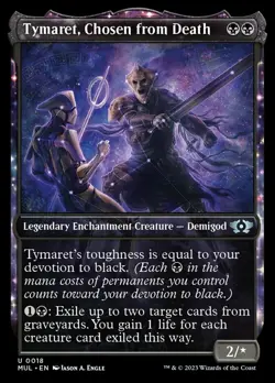 1x Tymaret, Chosen from Death MTG March of the Machine Multiverse Legends NM Mag - Image 1