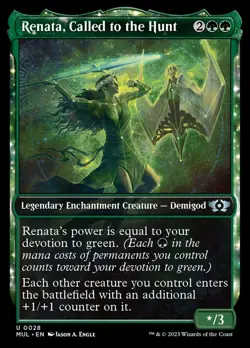 1x Renata, Called to the Hunt MTG March of the Machine Multiverse Legends NM Mag - Image 1