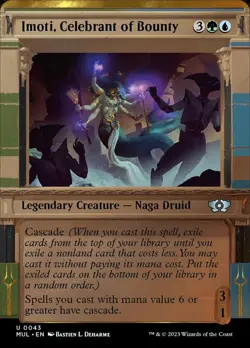 1x Imoti, Celebrant of Bounty - Foil MTG March of the Machine Multiverse Legends - Image 1