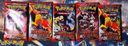 Pokemon SV Destined rivals 5 loose packs sealed brand new - Image 1