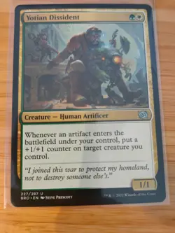 MTG Yotian Dissident 227 The Brothers' War M/NM Free UK P&P - Image 1