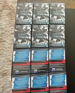 Pokemon TCG - Black Bolt Booster Bundle (6 Packs) SEALED - LOT OF 12 - SHIPS NOW - Image 1