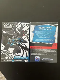 Pokemon TCG - Black Bolt Booster Bundle (6 Packs) SEALED - LOT OF 12 - SHIPS NOW - Image 3