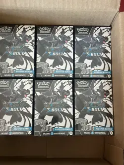 Pokemon TCG - Black Bolt Booster Bundle (6 Packs) SEALED - LOT OF 12 - SHIPS NOW - Image 4