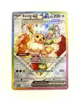 Eevee ex SVP 174 Prismatic Evolutions SPC Black Star Promo Pokemon TCG NM - Image 1