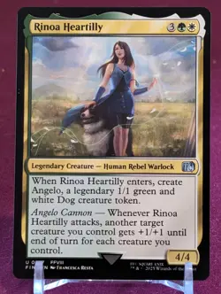 U 0237 Rinoa Heartilly FFVIII Human Rebel Uncommon Final Fantasy NM Card MTG FIN - Image 1