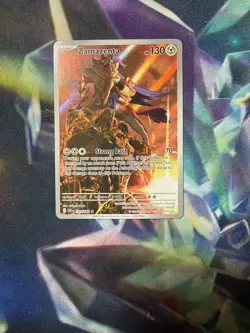 Zamazenta 201/182 IR Holo - Pokemon Destined Rivals / NM Pack Fresh - Image 1