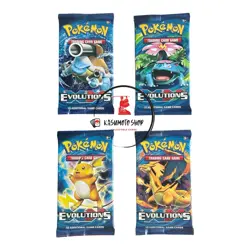 Pokemon Booster Packs Bustine XY Evolutions Artset ENG SEALED NEW SIGILLATE - Image 1