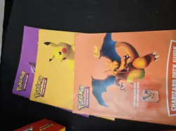 Pokemon Battle Academy Charizard Raichu Mewtwo Game board Counters Rulebooks 820650807893 - Image 3