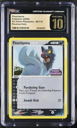 Pokemon LOT Poochyena Reverse + Absol CGC 10 PRISTINE. Buyer Request - Image 1
