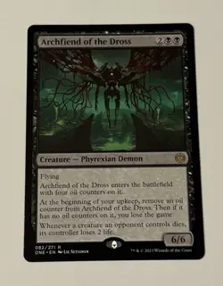 MTG Archfiend of the Dross - Phyrexia All Will Be One LP - Image 1
