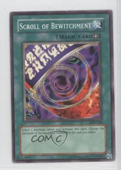 Scroll of Bewitchment Unlimited YuGiOh Labyrinth Nightmare #LON-048 2003 READ - Image 1