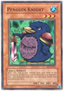 1x (LP) Penguin Knight - SRL-001 - Common - Unlimited Edition YuGiOh - Image 1