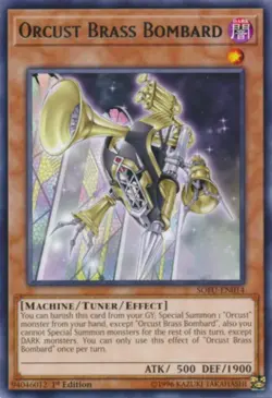 1x (LP) Orcust Brass Bombard - SOFU-EN014 - Rare - 1st Edition YuGiOh - Image 1