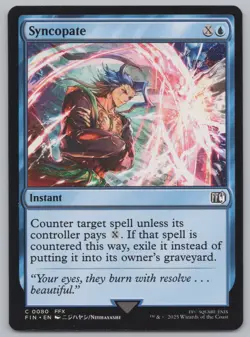 MTG Playset (4) - Final Fantasy - Syncopate #80 -k455 - Image 2