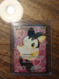 Pokemon TCG Emolga Legendary Treasures Full Art Ultra Rare Card RC23/RC25 - Image 1