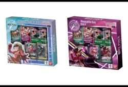 Bandai One Piece Trading Card Game: Illustration Box Volume 3 + 4 BUNDLE - Image 1